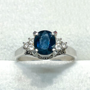 サファイアリング 1.29ct