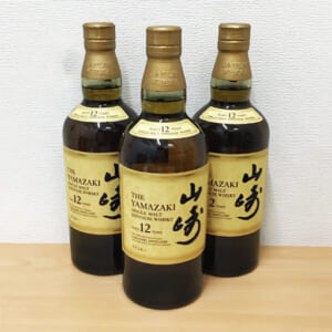 山崎 12年 シングルモルト など3点