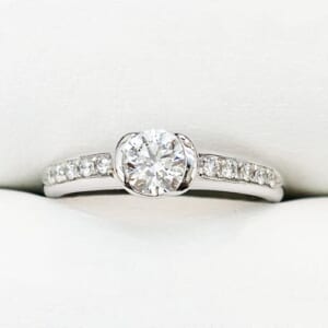 ダイヤモンドリング 0.406ct