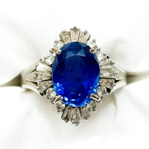 サファイアリング 5ct