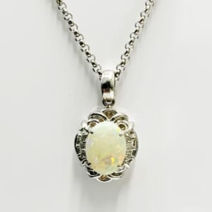 オパールネックレス 0.96ct