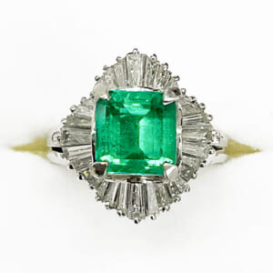 エメラルドリング 1.48ct