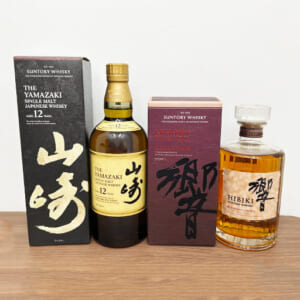山崎 12年 シングルモルト など2点