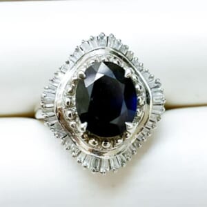 サファイアリング 3.00ct
