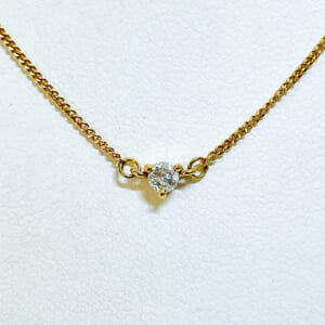 ダイヤモンドネックレス 0.1ct