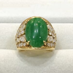 ヒスイリング 8.57ct