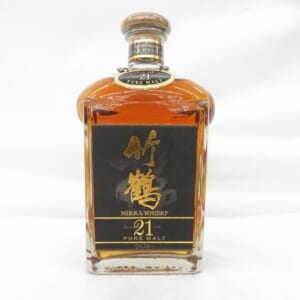 竹鶴 21年 ピュアモルト 角瓶