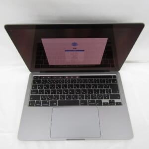 Apple ノートPC MacBook Pro 2020 13インチ A2289 13インチ corei5/1.4GHz/8GB/SSD512GB タッチバー付き 中古品