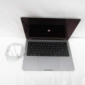 Apple アップル ノートパソコン MacBook Pro 2021 14インチ A2442 M1Pro/16GB/SSD512GB スペースグレイ 中古品