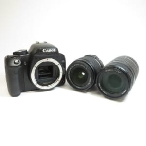 Canon キヤノン デジタル一眼レフカメラ EOS Kiss X2 ダブルズームレンズキット 中古品