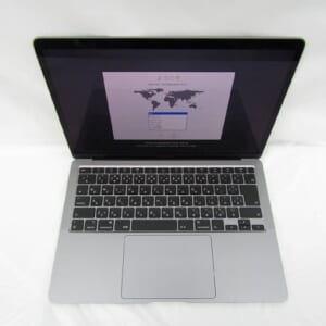 Apple アップル ノートPC MacBook Air Retina 2020 13インチ A2179 スペースグレイ corei3/8GB/SSD256GB 中古品