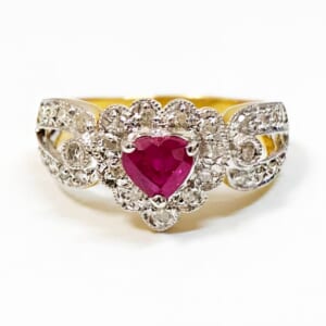 ルビーリング 0.6ct
