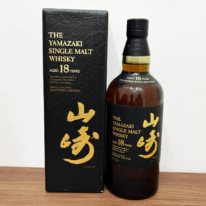 山崎 18年 シングルモルト ラベルダメージ有