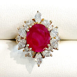 ルビーリング 4.5ct