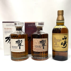 山崎 12年 シングルモルト 旧品 など3点