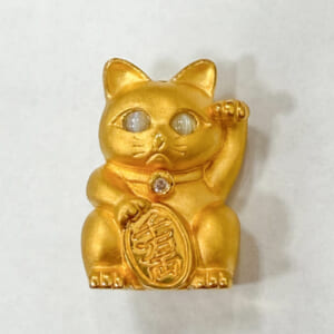 キャッツアイブローチ 0.250ct
