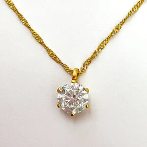 ダイヤモンドネックレス 1.033ct