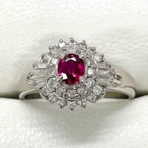 ルビーリング 0.29ct