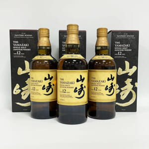 山崎 12年 シングルモルト など3点