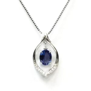 タンザナイトネックレス 0.973ct