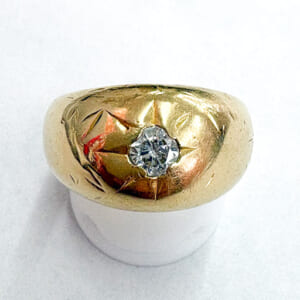 ダイヤモンドリング 0.37ct