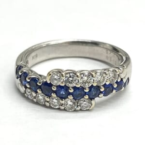 サファイアリング 0.6ct