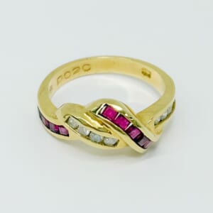 ルビーリング 0.58ct