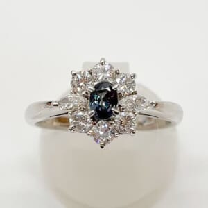 アレキサンドライトリング 0.33ct