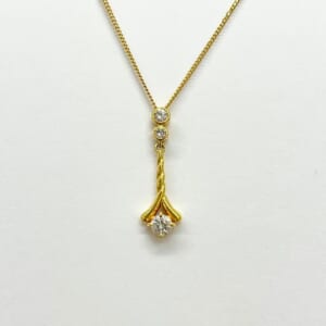ダイヤモンドネックレス 0.270ct