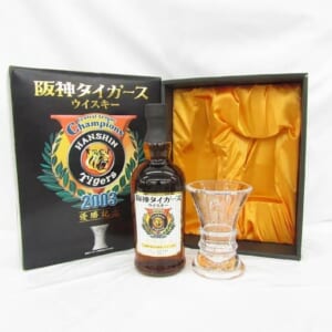 メルシャン 軽井沢  阪神タイガース 2003 優勝記念 長期貯蔵原酒使用 31年～12年 箱/グラス付